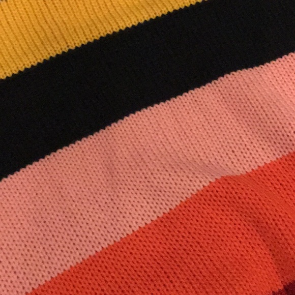 Multi Color Striped Sweater - Picture 3 of 4